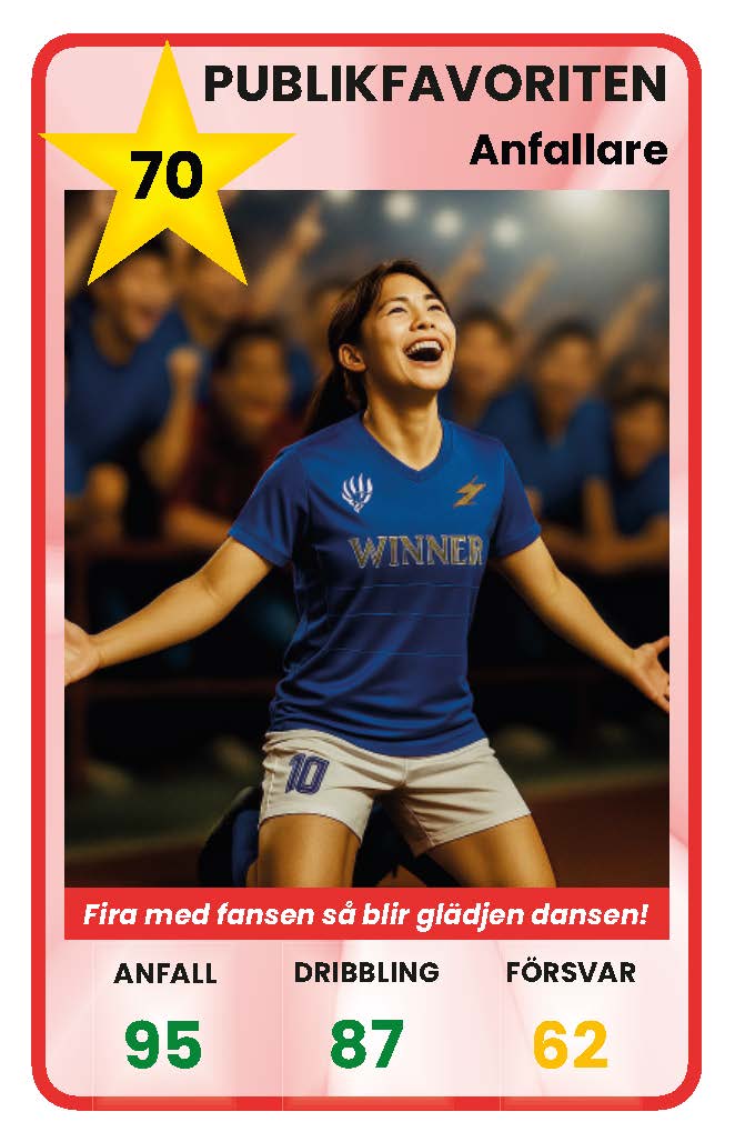 Publikfavoriten, Anfallare ⭐70
